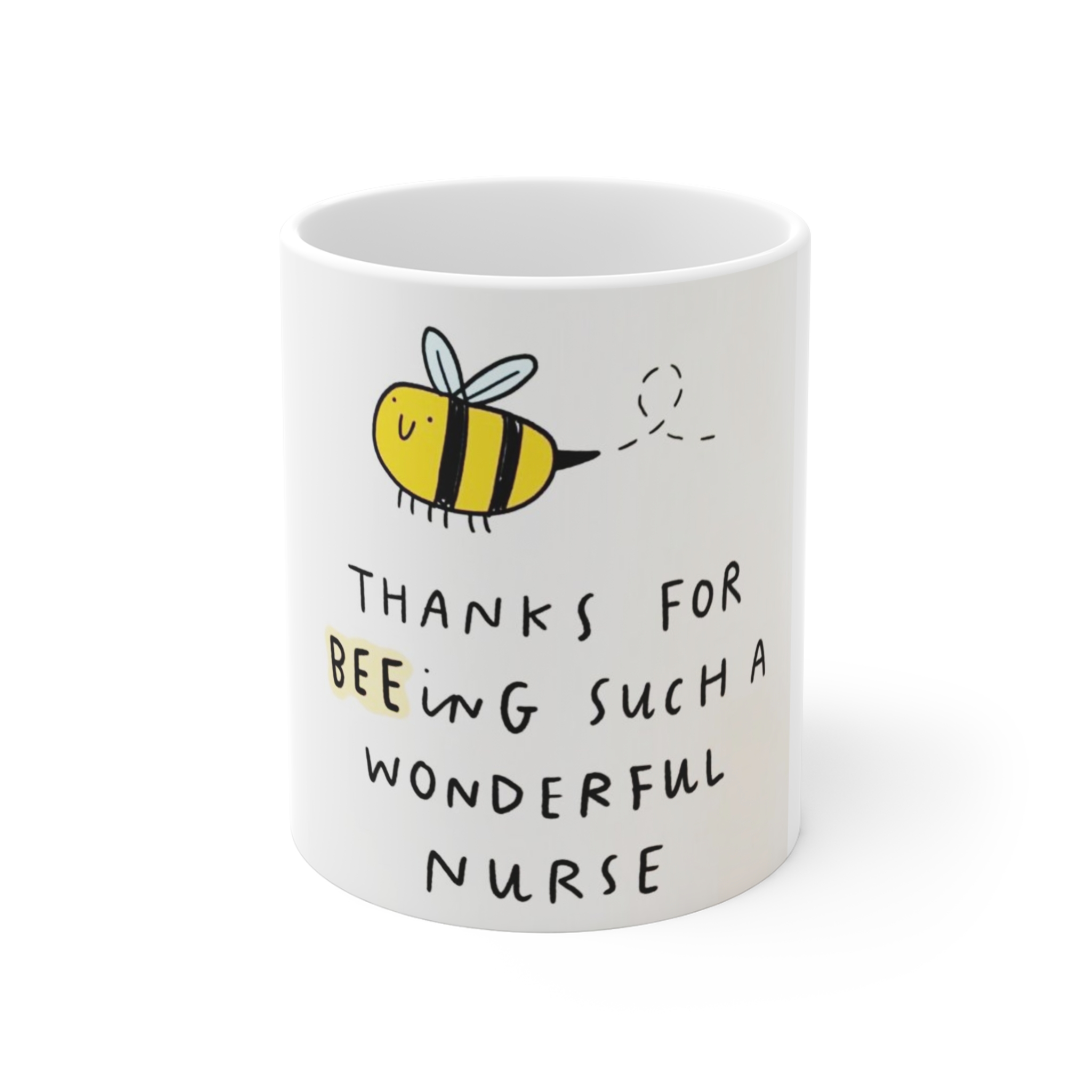 Thanks For BEEing Such A Wonderful Nurse Mug