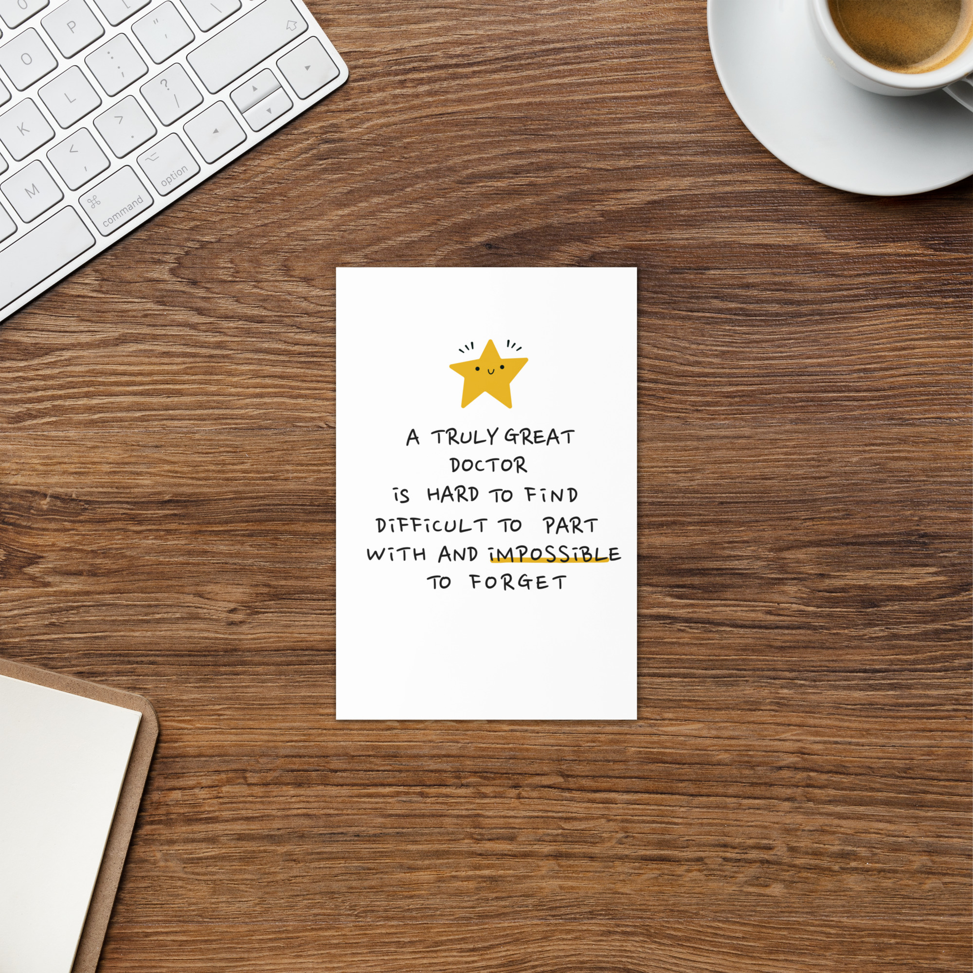 A Truly Great Doctor Card